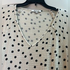 MADEWELL tunic with pockets! Size L